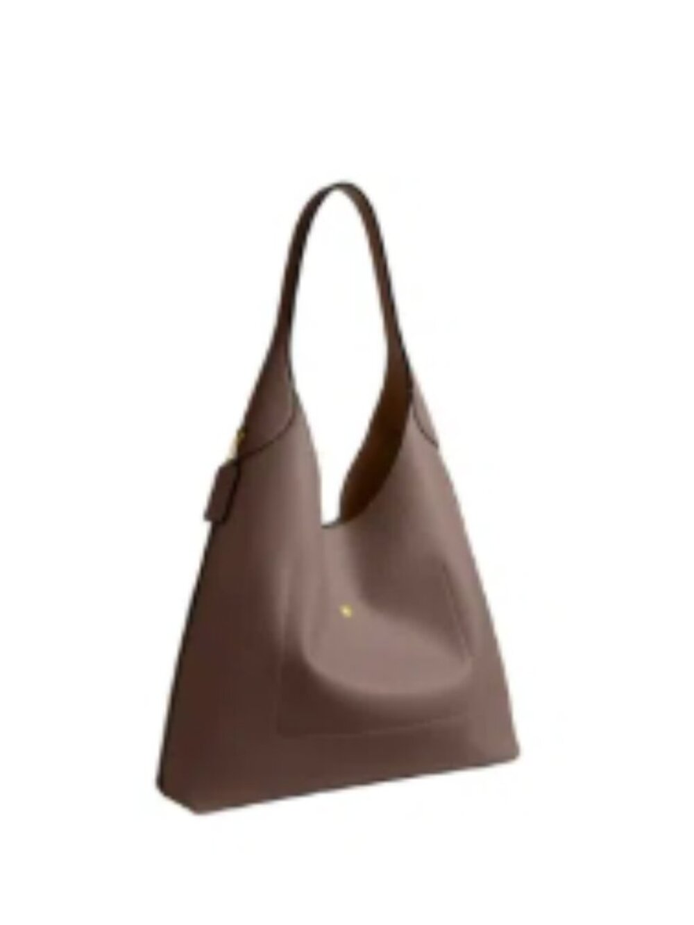 NWT Coach Brooklyn Shoulder Bag 39 Dark Stone Leather - Picture 2 of 8